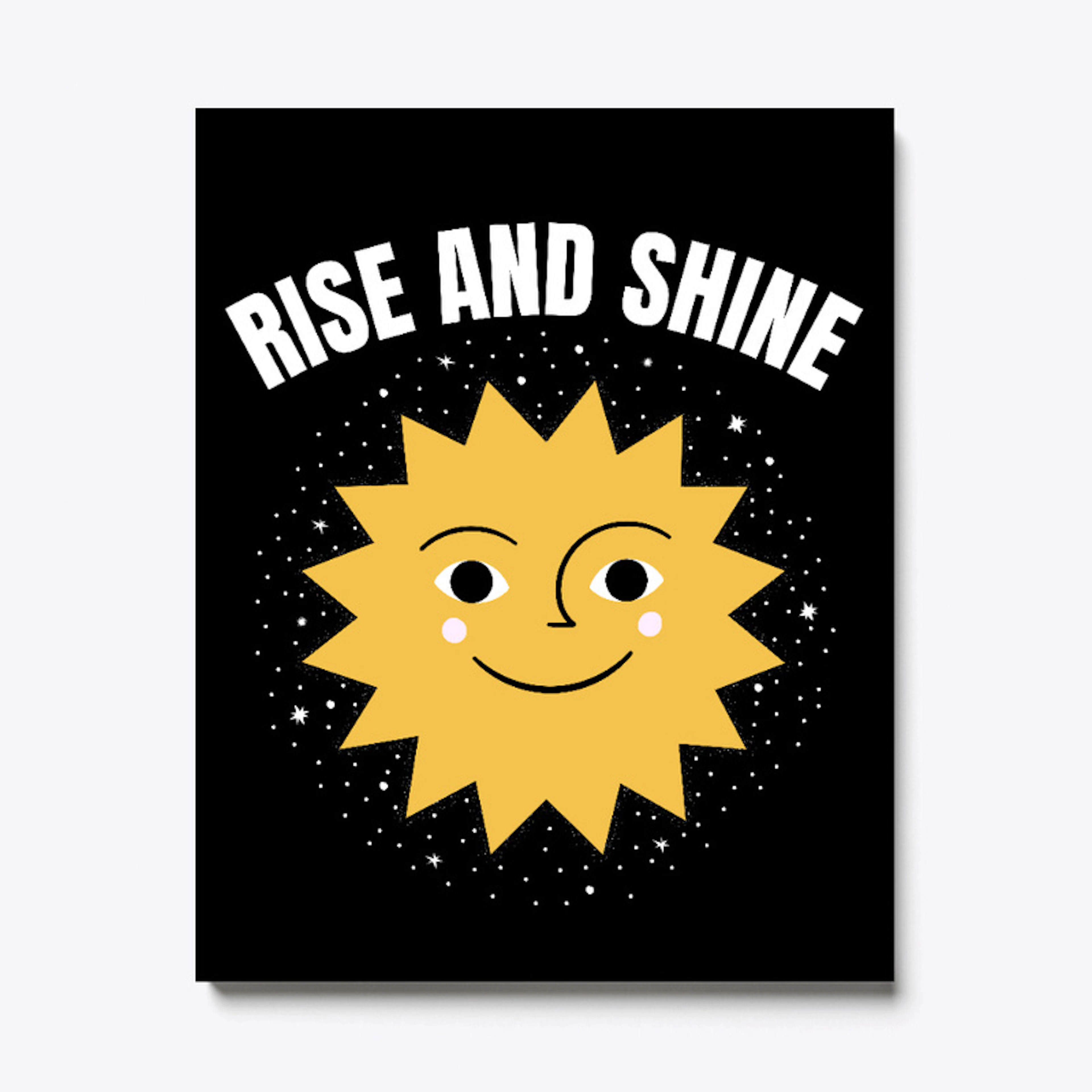 Rise and Shine Canvas Wall Art